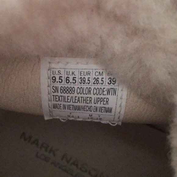 Genuine Sheepskin Boots Womens 9.5 - Picture 8 of 8